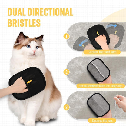 Pet Hair Removal Gloves_No Mess, No Stress